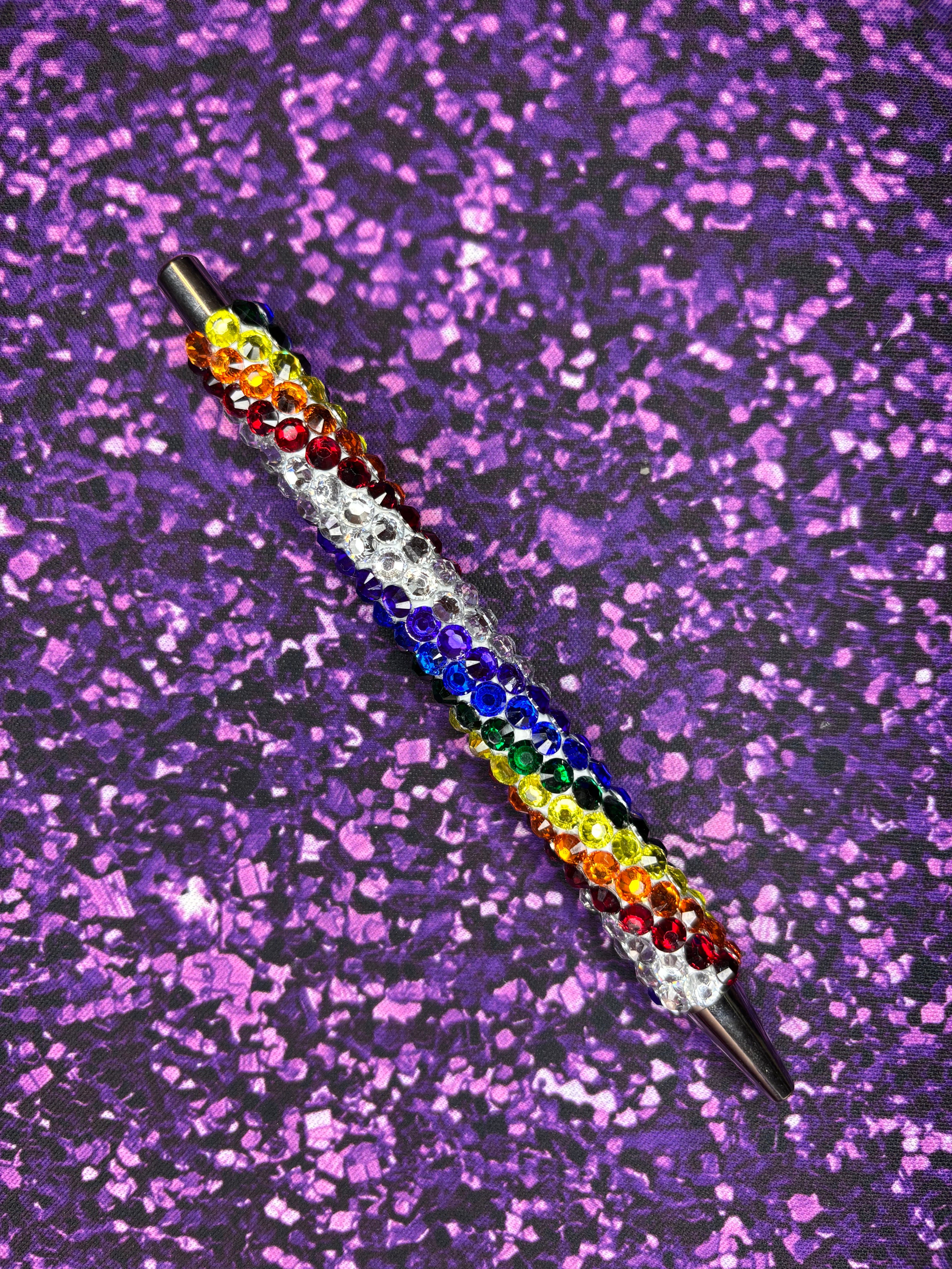 Chunky Rainbow Swirl Pen