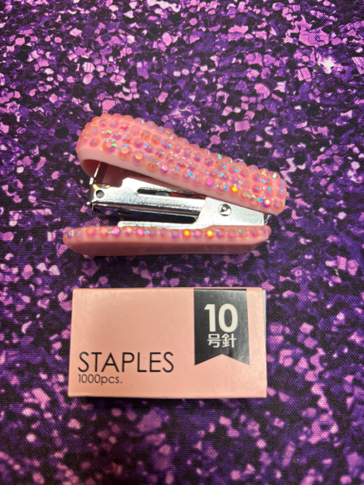 Pink Mini Stapler