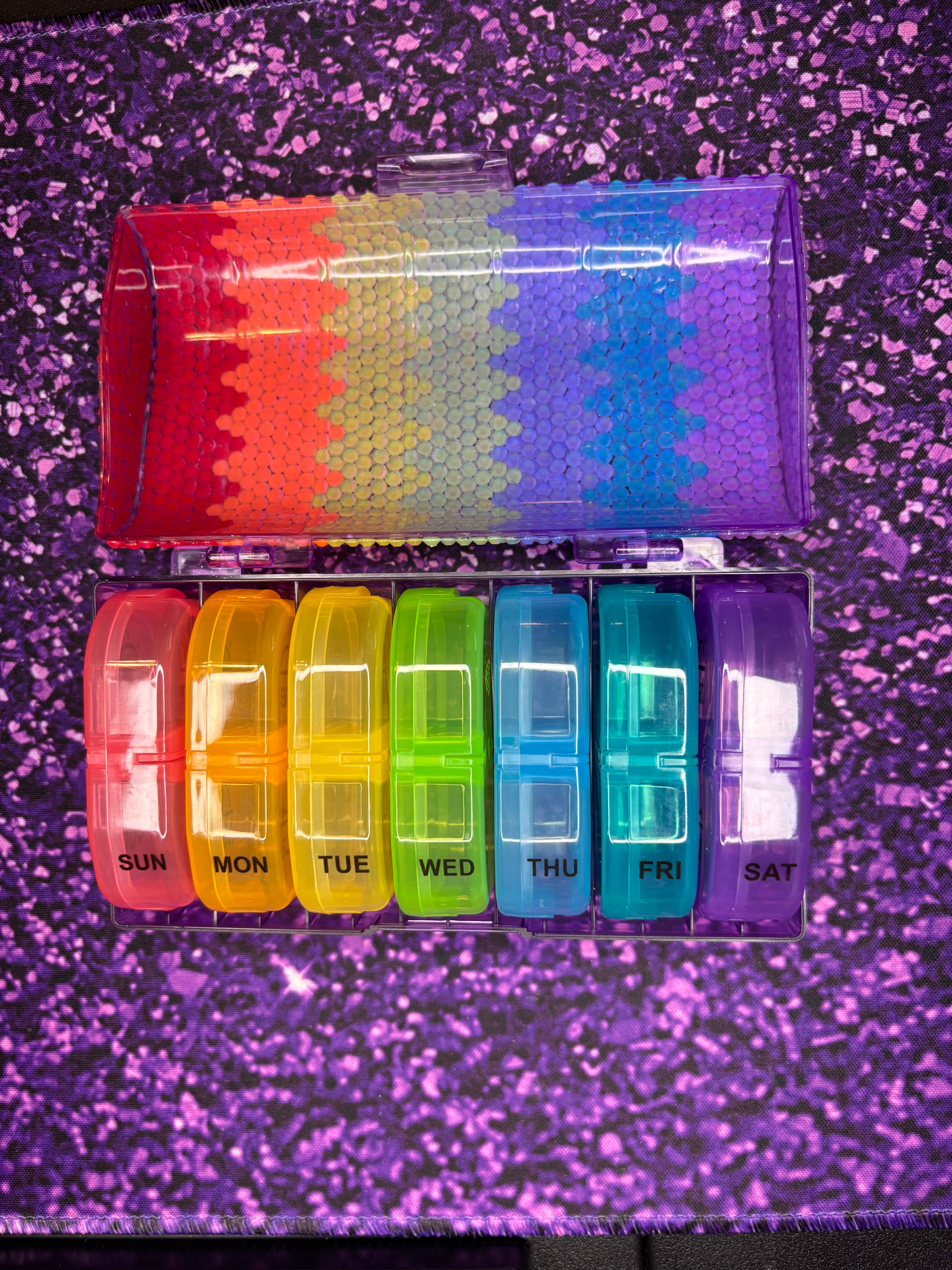 Rainbow Pill Case