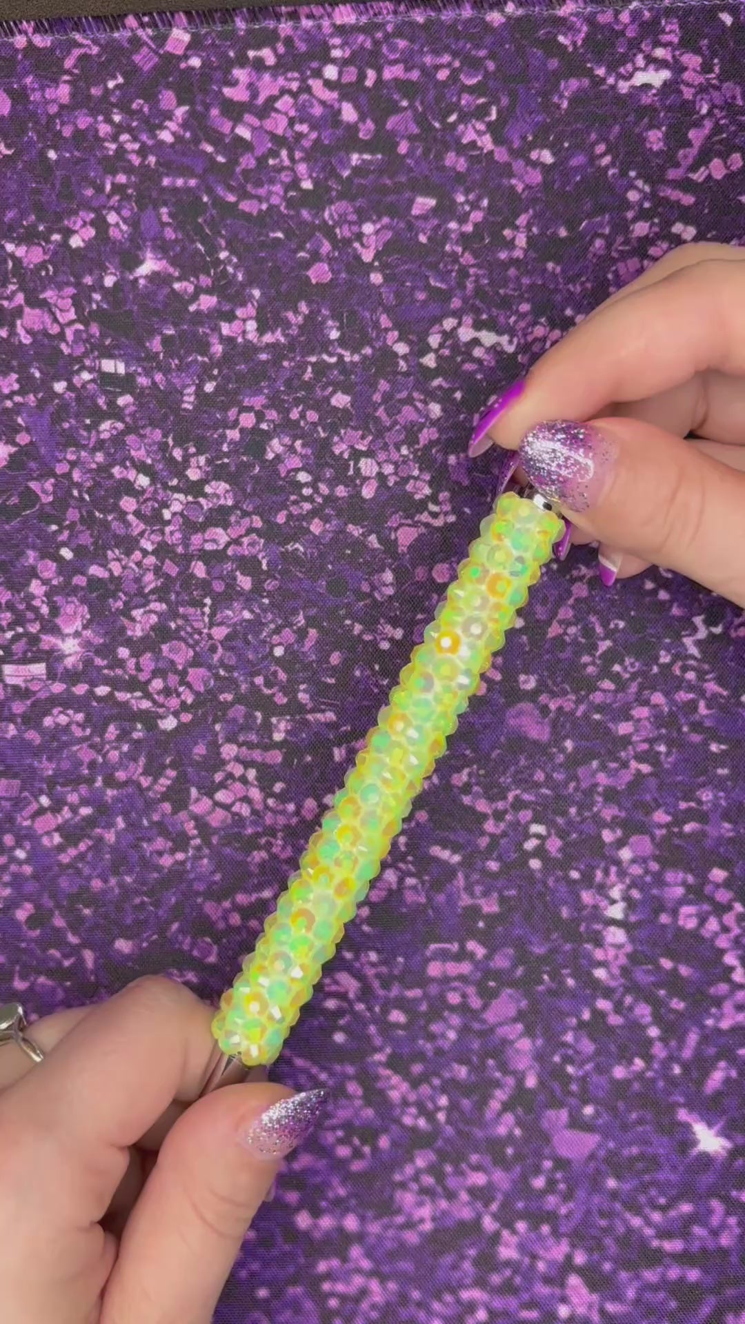 Chunky Lemon Lime Swirl Pen