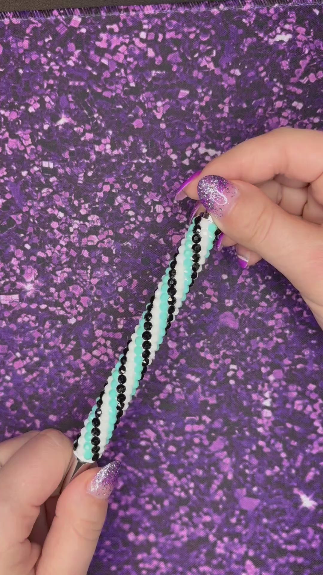 z - Teal Swirl Pen (B Grade)